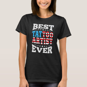 Camiseta Melhor Tatuador No Dia 4 De Julho Usa