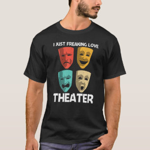 Camiseta Melhor Teatro Para Mulheres Na Broadway Musical Th