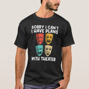 Camiseta Melhor Teatro Para Mulheres Na Broadway Musical Th