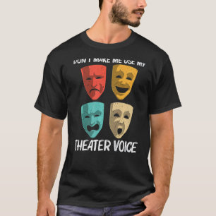 Camiseta Melhor Teatro Para Mulheres Na Broadway Musical Th
