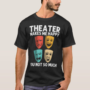 Camiseta Melhor Teatro Para Mulheres Na Broadway Musical Th