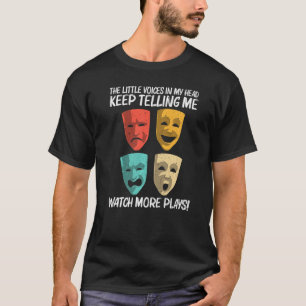 Camiseta Melhor Teatro Para Mulheres Na Broadway Musical Th