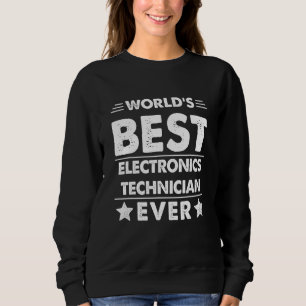 Camiseta Melhor Técnico de Eletrônica do Mundo de Todos os