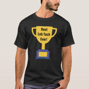 Camiseta Melhor técnico de laboratório de ciências de labor