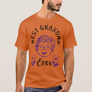 Camiseta Melhor Tema da Família Engraçado da Avó