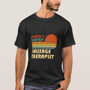 Camiseta Melhor Terapeuta De Massagem Do Mundo