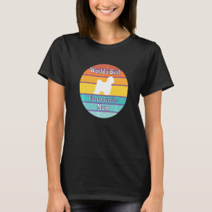 Camiseta Melhor Terrier Tibetano Mãe