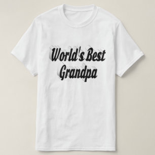 Camiseta Melhor texto preto do avô