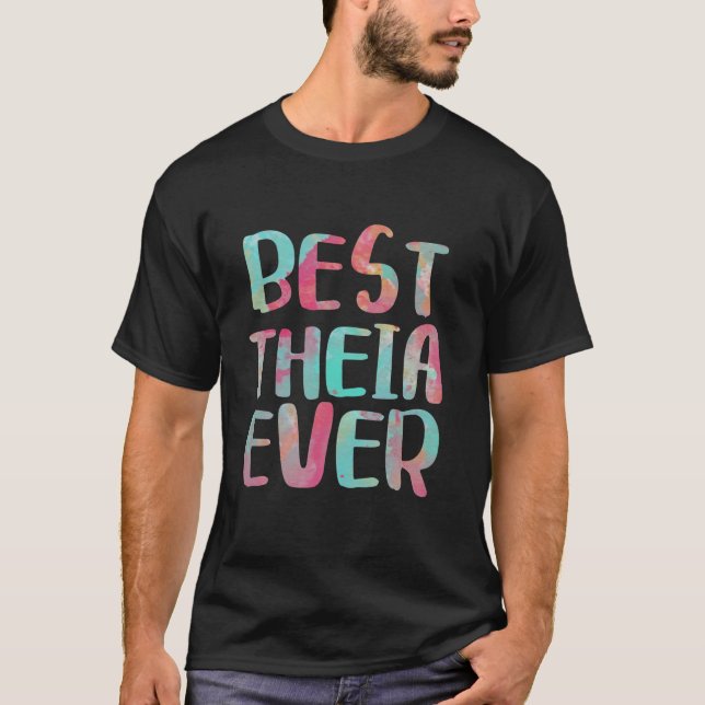 Camiseta Melhor Theia Nunca Dia das Mães (Frente)
