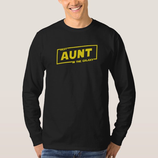 Camiseta Melhor Tia Da Galáxia (Frente)