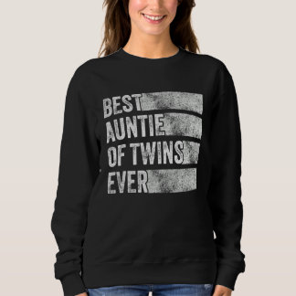 Camiseta Melhor Tia De Gêmeos Engraçado De Anunciação De Gr