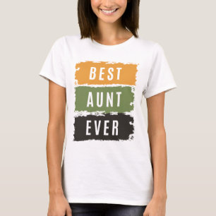 Camiseta Melhor Tia De Mulheres Nunca  Tia