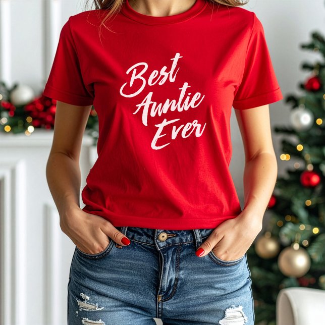Camiseta Melhor Tia de Todos os Tempos (Criador carregado)