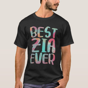 Camiseta Melhor Tia Italiana Zia Ever Gif
