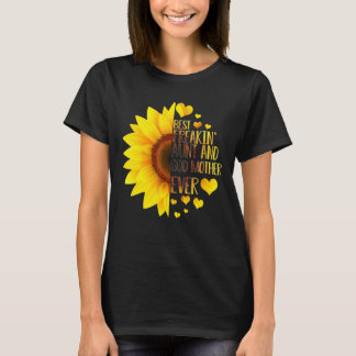 Camiseta Melhor Tia Madrinha nunca Sunflower