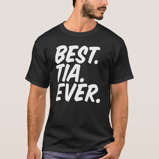 Camiseta Melhor Tia Nunca (Frente)