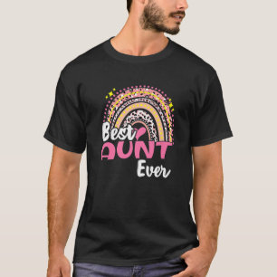 Camiseta Melhor Tia, Tia Engraçada, Rosa, Leopardo, Mães 