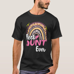 Camiseta Melhor Tia, Tia Engraçada, Rosa, Leopardo, Mães Ar