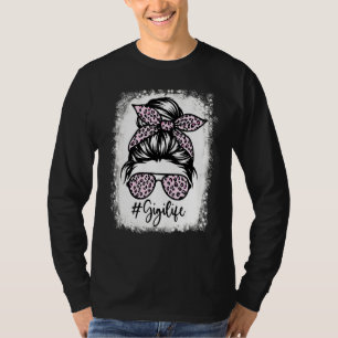 Camiseta Melhor Tia Vida Mensageira Leopard Sangrado Tia M
