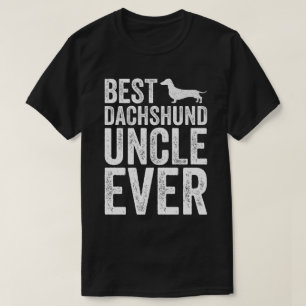 Camiseta Melhor Tio Dachshund Nunca