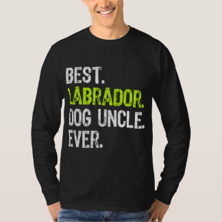 Camiseta Melhor Tio De Cachorro Labrador Nunca