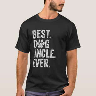 Camiseta Melhor Tio De Cachorro Tão Engraçado Que Vintagem