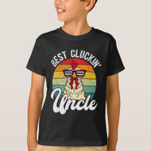 Camiseta Melhor Tio de Frango Dono de Frango Criador de Fra