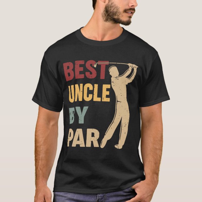 Camiseta Melhor Tio De Par Engraçado Golf (Frente)