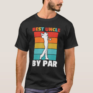 Camiseta Melhor Tio De Par Retro Golfe Curso De Golfe