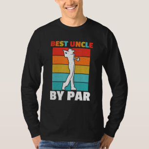 Camiseta Melhor Tio De Par Retro Golfe Curso De Golfe