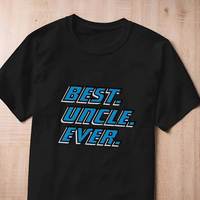 Camiseta Melhor Tio de Todos os Tempos Corridas Modernas (Criador carregado)