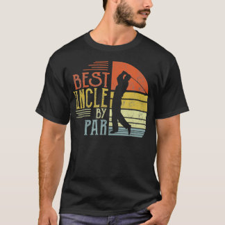 Camiseta Melhor Tio Do Par Dia de os pais Vintage Golfi