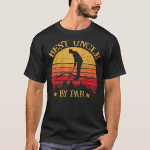 Camiseta Melhor Tio Do Par Tio Dia de os pais Engraçado Gol