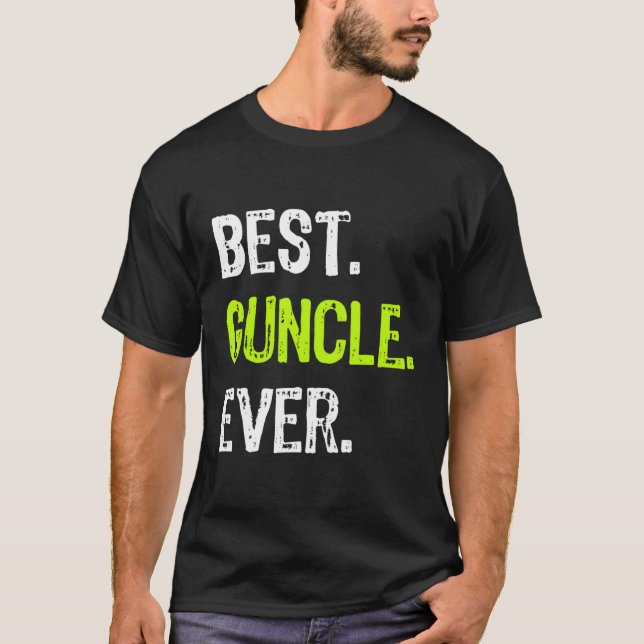 Camiseta Melhor Tio Gift Engraçado (Frente)