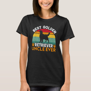 Camiseta Melhor Tio Golden Retriever de Todos os Tempos Gol
