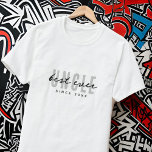 Camiseta Melhor Tio Nunca Moderno Dia de os pais Simples El<br><div class="desc">Esta design simples e moderna é composta por tipografia sã-serif.</div>