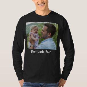 Camiseta Melhor Tio Nunca Personalizado