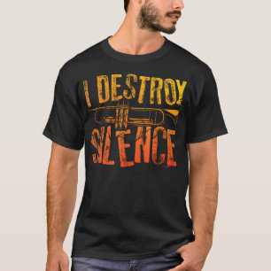 Camiseta Melhor Tocador de Trompete Arte Para Homens Mulher