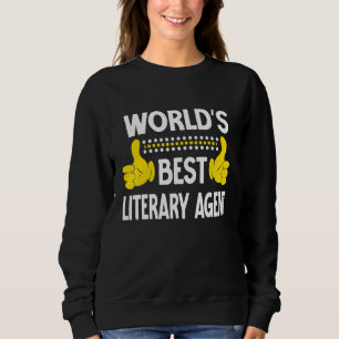 Camiseta Melhor Trabalho de Agente Literário do Mundo Idade