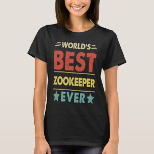 Camiseta Melhor tratador de zoológico do mundo  1