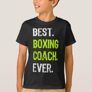 Camiseta Melhor treinador de boxe de sempre
