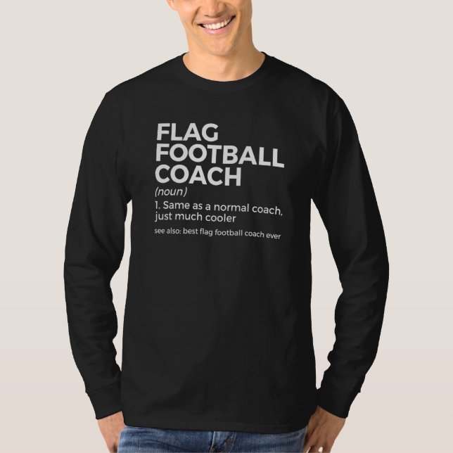 Camiseta Melhor Treinador De Definição De Futebol De Bandei (Frente)