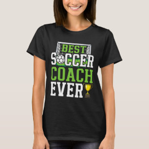 Camiseta Melhor Treinador de Futebol Engraçado de Sempre