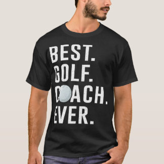Camiseta Melhor Treinador De Golfe Nunca