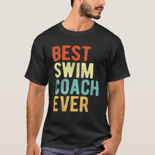 Camiseta Melhor Treinador de Natação de Todos os Tempos Tre