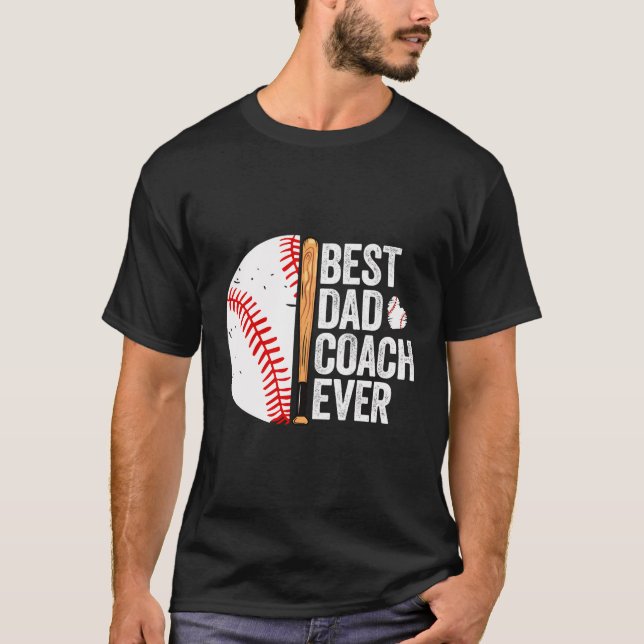 Camiseta Melhor treinador de Pai (Frente)