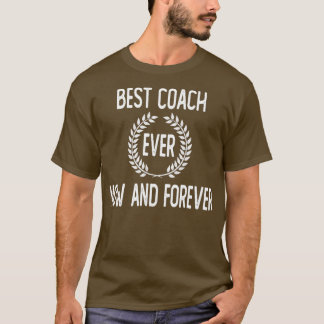 Camiseta Melhor treinador para sempre