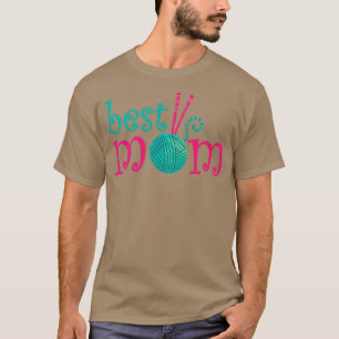 Camiseta Melhor tricô Mãe 63