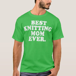Camiseta Melhor tricô Mãe De 144