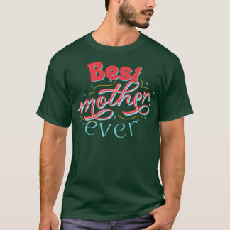 Camiseta Melhor tricô Mãe De 276